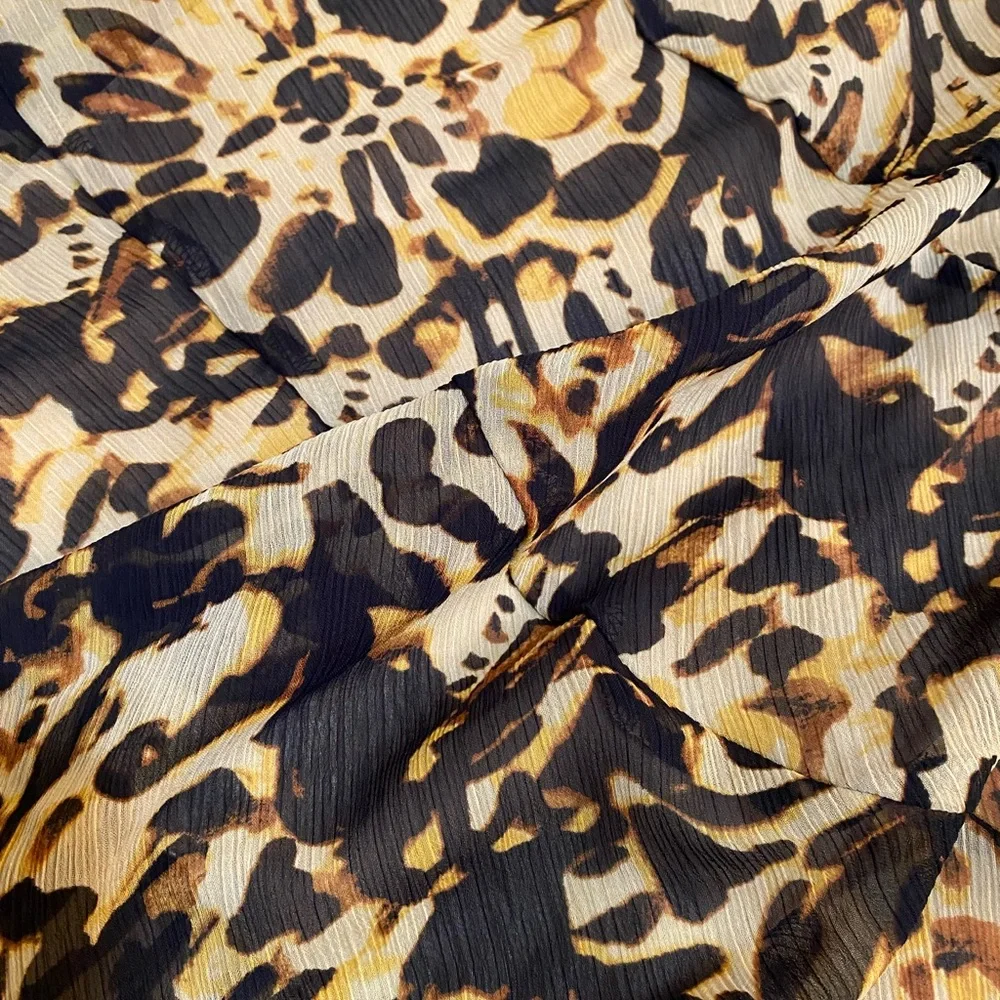 Ruby Rd Leopard maxi skirt 14 - Picture 2 of 3